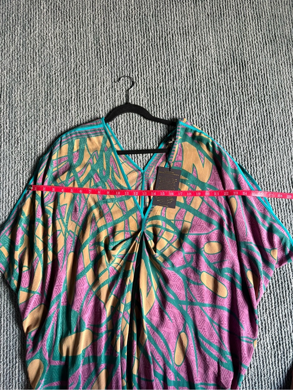 NWT House of Who Kimono Caftan - Picture 9 of 12